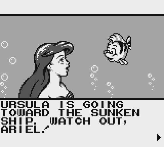 The Little Mermaid Screenshot 12 (Game Boy)