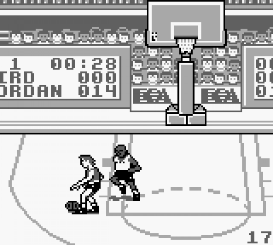 One-On-One: Jordan Vs. Bird Screenshot 6 (Game Boy)