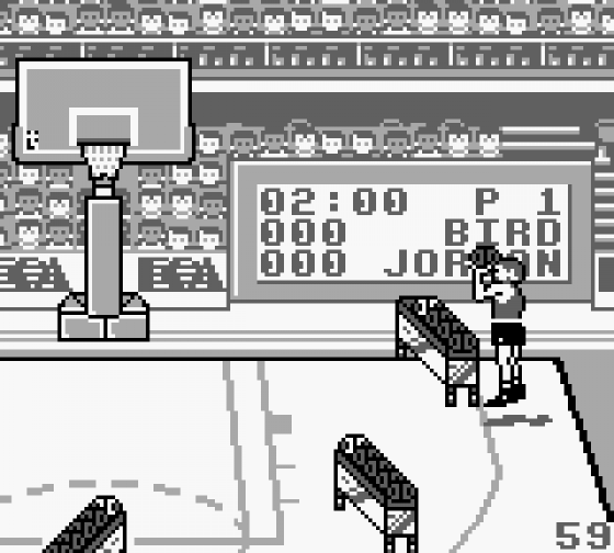 One-On-One: Jordan Vs. Bird Screenshot 13 (Game Boy)