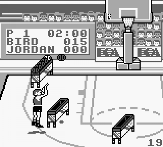 One-On-One: Jordan Vs. Bird Screenshot 15 (Game Boy)