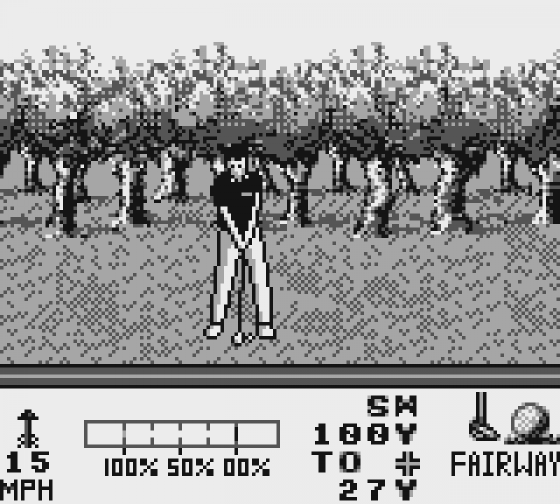 PGA European Tour Screenshot 13 (Game Boy)