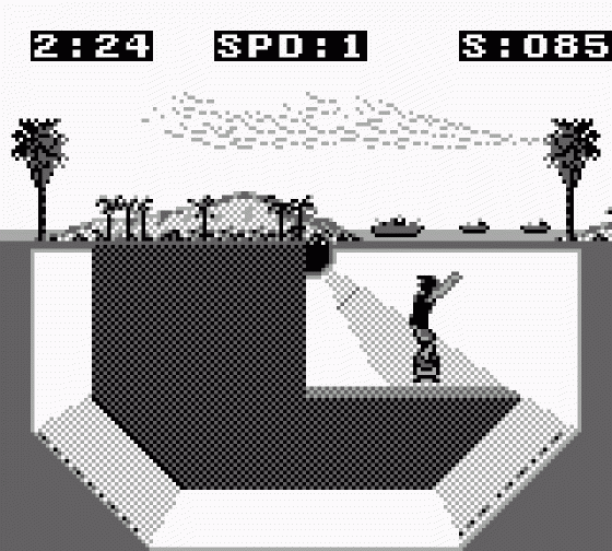 Skate Or Die: Tour De Thrash Screenshot 21 (Game Boy)