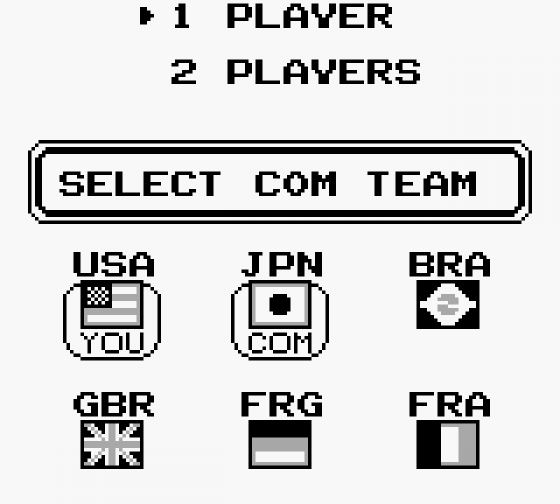 Soccer Mania Screenshot 11 (Game Boy)