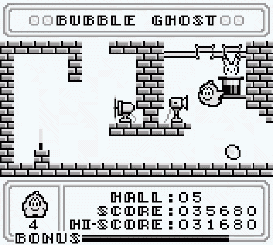 Bubble Ghost Screenshot 9 (Game Boy)