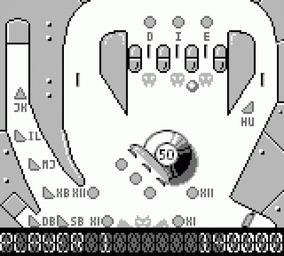 Pinball Dreams Screenshot 8 (Game Boy)