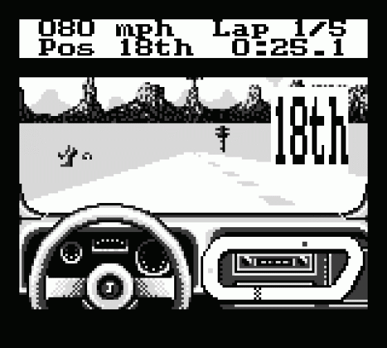 Race Days Screenshot 27 (Game Boy)