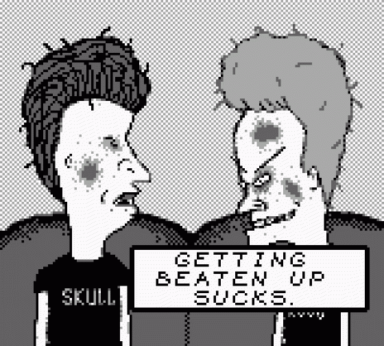 Beavis And Butt-Head Screenshot 37 (Game Boy)