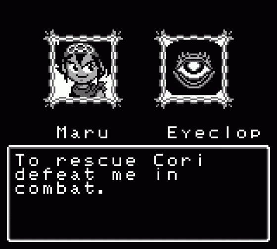 Maru's Mission Screenshot 7 (Game Boy)