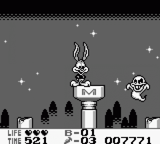 Tiny Toon Adventures 2: Montana's Movie Madness Screenshot 20 (Game Boy)