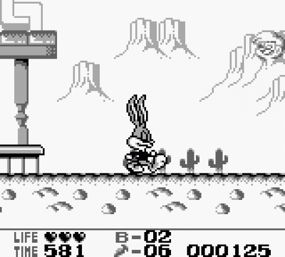 Tiny Toon Adventures 2: Montana's Movie Madness Screenshot 27 (Game Boy)