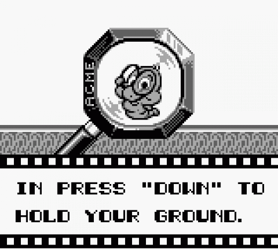 Tiny Toon Adventures 2: Montana's Movie Madness Screenshot 84 (Game Boy)