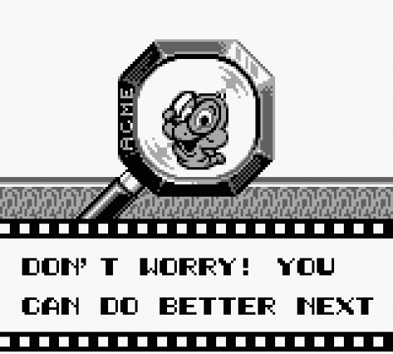 Tiny Toon Adventures 2: Montana's Movie Madness Screenshot 85 (Game Boy)