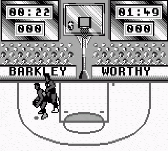 NBA 2 All Star Challenge Screenshot 30 (Game Boy)