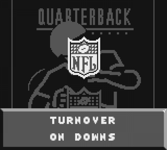 NFL Quarterback Club II Screenshot 15 (Game Boy)