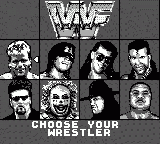 WWF Raw Screenshot 9 (Game Boy)