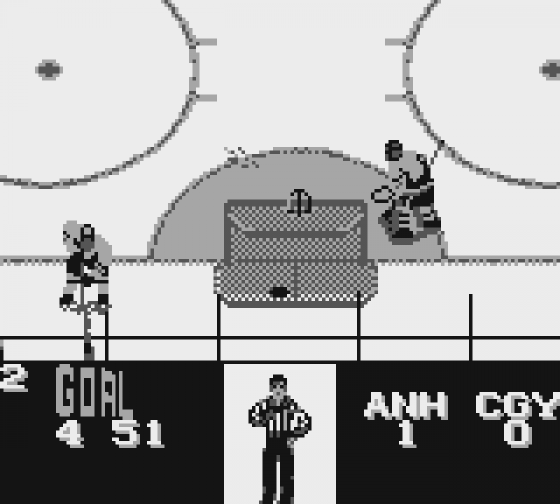 NHL Hockey 95 Screenshot 7 (Game Boy)
