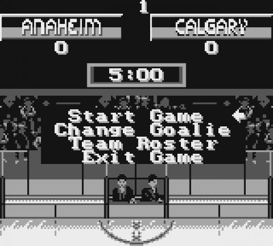 NHL Hockey 95 Screenshot 10 (Game Boy)