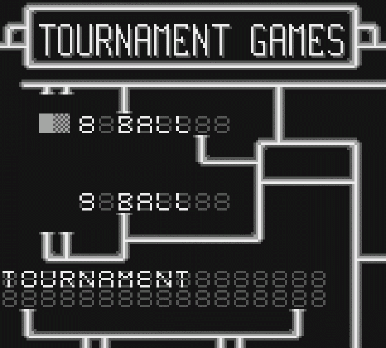 Championship Pool Screenshot 8 (Game Boy)