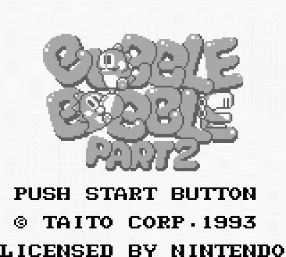 Bubble Bobble Part 2