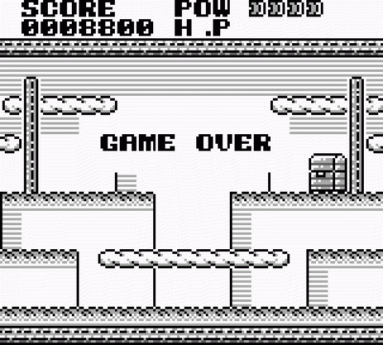 Tail 'Gator Screenshot 10 (Game Boy)