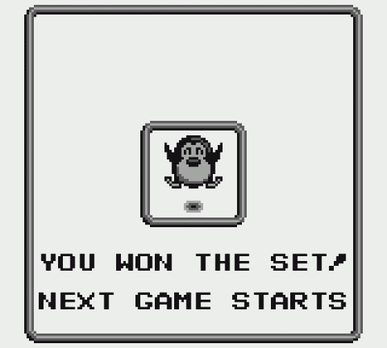 Penguin Wars Screenshot 7 (Game Boy)