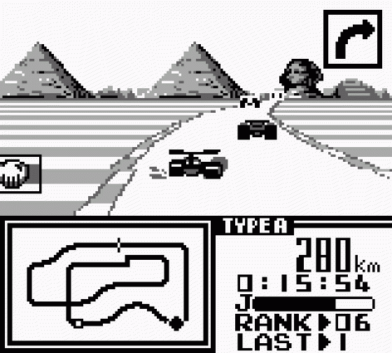 F-1 Race Screenshot 7 (Game Boy)