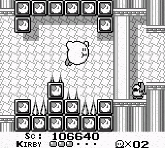 Kirby's Dream Land Screenshot 8 (Game Boy)