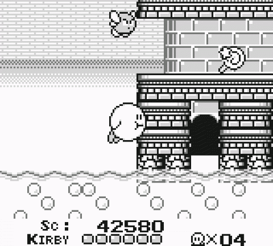 Kirby's Dream Land Screenshot 32 (Game Boy)