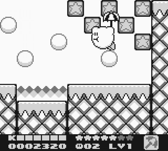 Kirby's Dream Land 2 Screenshot 6 (Game Boy)