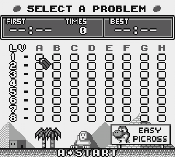 Mario's Picross Screenshot 6 (Game Boy)