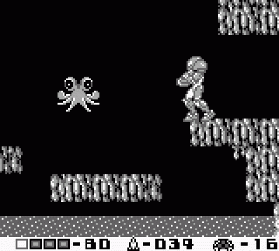 Metroid II: Return Of Samus Screenshot 14 (Game Boy)