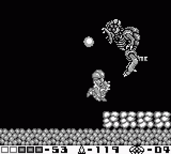 Metroid II: Return Of Samus Screenshot 23 (Game Boy)