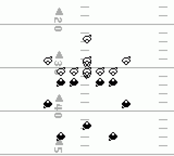 Play Action Football Screenshot 8 (Game Boy)