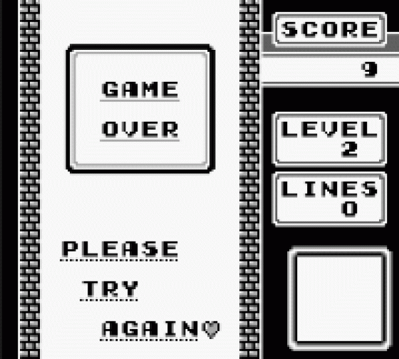 Tetris Screenshot 9 (Game Boy)