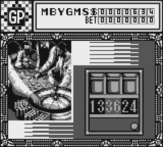 Vegas Stakes Screenshot 6 (Game Boy)