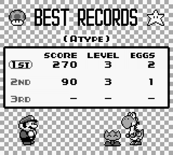 Yoshi Screenshot 5 (Game Boy)