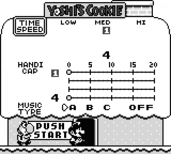 Yoshi's Cookie Screenshot 7 (Game Boy)