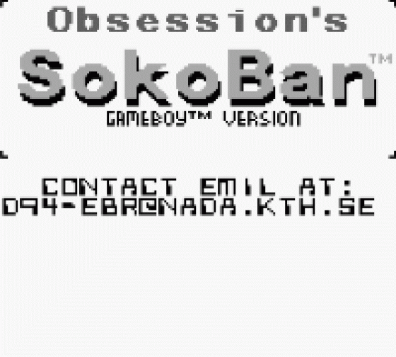 Sokoban Screenshot 20 (Game Boy)