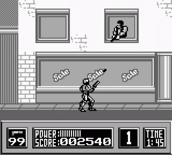 Robocop Screenshot 10 (Game Boy)