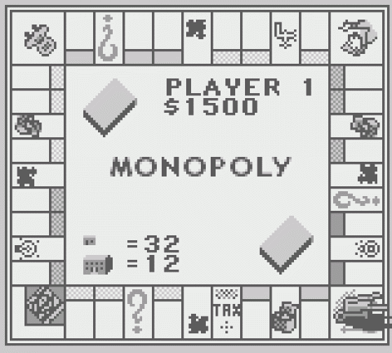 Monopoly Screenshot 5 (Game Boy)