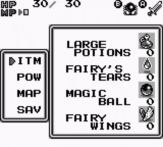 Rolan's Curse 2 Screenshot 6 (Game Boy)