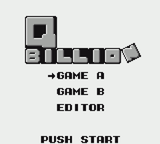 QBillion Screenshot 10 (Game Boy)