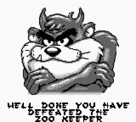 Taz-Mania Screenshot 21 (Game Boy)