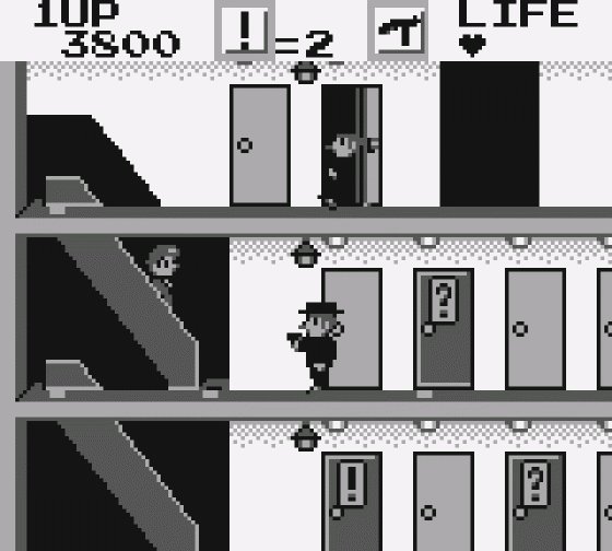 Elevator Action Screenshot 8 (Game Boy)