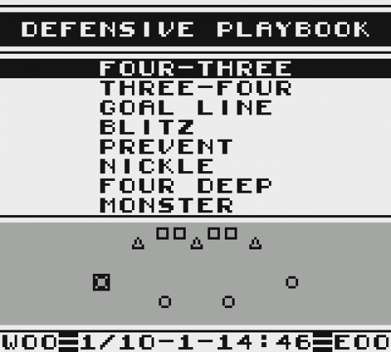 Bo Jackson: Two Games In One Screenshot 12 (Game Boy)