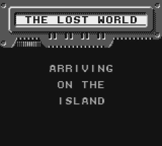 Jurassic Park: The Lost World Screenshot 7 (Game Boy)