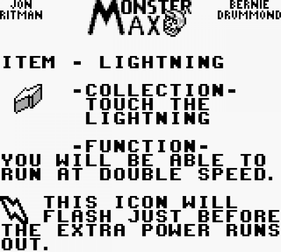 Monster Max Screenshot 12 (Game Boy)