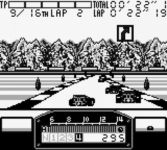 F1 Pole Position Screenshot 5 (Game Boy)