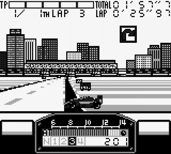 F1 Pole Position Screenshot 6 (Game Boy)