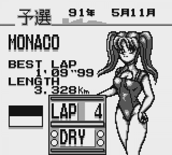 F1 Pole Position Screenshot 11 (Game Boy)